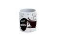 Coffee Lover Printed Ceramic Mug. 
