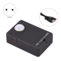 ARELENE Mini GSM PIR Alarm Motion Sensor Alarm Infrared Wireless GSM Alarm Anti-Theft Motion Detector with EU Plug. 