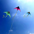 Large Delta Prairie Kites Flying Toys For Children Kites Handle Line Outdoor Sports Kites Plaid Professional Wind Kites  AITENG. 