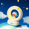 New Warm Soft Light Doraemon LED Night Light Companion Sleep Lamp Pat Control Anime Lamp Rechargeable Dimmable Bedside Light Study Room. 