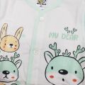 Cotton Thai Set Full Sleeve T-shirt With Short Summer Dress For Newborn 0-3Months Suja Sansar. 