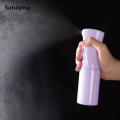 Sutuiying 2pcs/set Wheat Straw Double-side Hair Comb 200ml men Bottle Soft Luxury Silicone Hair Washing Brush Portable Salon Hair Styling Tools. 