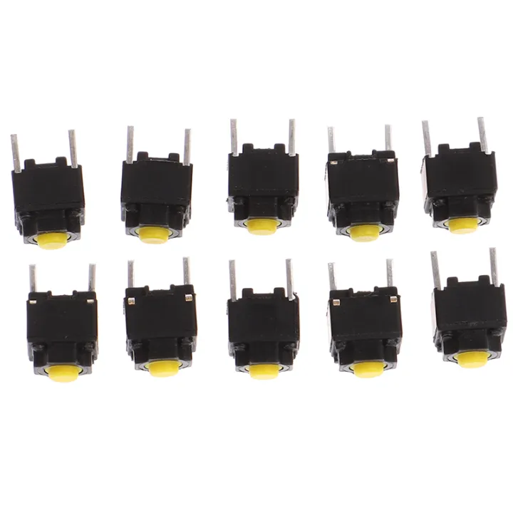 10pcs%20Mute%20Button%206*6*7.3mm%20Silent%20Switch%20Micro%20Mouse%20Button%20Switch%20ANLAN%20-%20Image%204