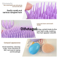 Difutagui Portable mini egg comb for grooming hair and Fashion Hot Selling massaging the scalp, suitable for travel.. 