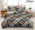 King Size Multicolor- Diamond Crisscross Bed Sheet. 