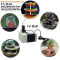 Mini Water Fountain Submersible Pump 18 Wt Small Submersible Pump for DIY Crafts Min Vertical Fountain and Aquarium/Fish Tank. 