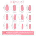 24 Pieces Press On Nail - 24 Pieces Artificial Nails ( Reusable Fake Nails With Mini Manicure Set) By Savyata Stores. 