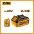 INGCO 20V 5.0Ah Lithium-Ion Battery Pack For All P20S Multiple Tools FBLI20031. 