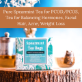 Spearmint Mint Tea Bags | 20 Pure Spearmint Tagless Tea Bags | Aids In Hormonal Balance. 