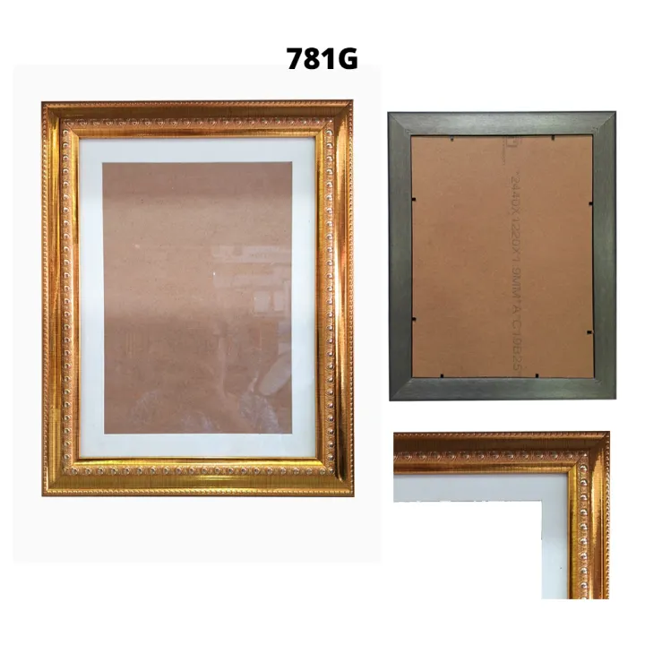 1-Piece%20Golden%20with%20white%20border%20A4%20Size%20Photo%20Frame%20-%20Image%202