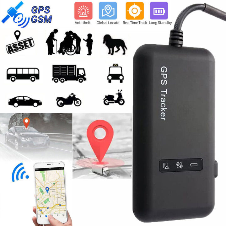 Vehicle Motorcycle Car Gps/Gsm/Gprs Real-Time Tracker Tracking Antitheft | Black GPS Tracker| Antitheft GPS Tracker