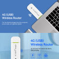 4G Wireless Wifi Router Dongle 150Mbps Adaptor Antenna CPE Mobile Wireless LTE USB Modem For Home Office Travel. 