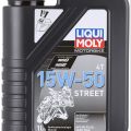 Liqui Moly 15W50 4T Street Synthetic Technology Engine Oil for motorcycles (1 L). 