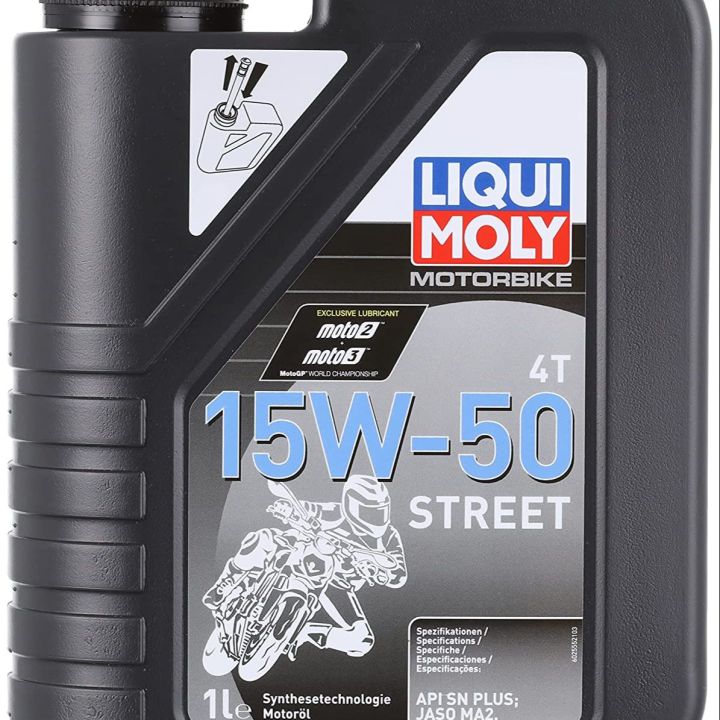 Liqui Moly 15W50 4T Street Synthetic Technology Engine Oil for motorcycles (1 L)