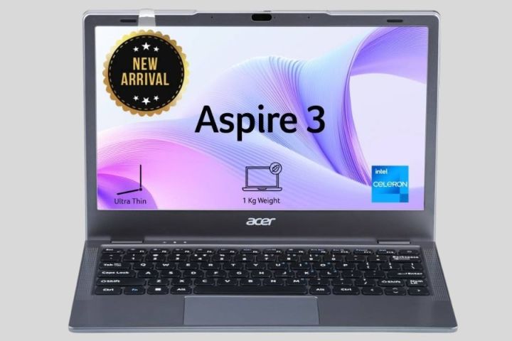 Acer Aspire 3 Slimbook (Intel Celeron N4500 Processor | 8GB RAM | 256GB SSD | 15.6" FHD (1920 x 1080) IPS Display | 1 Year Warranty)