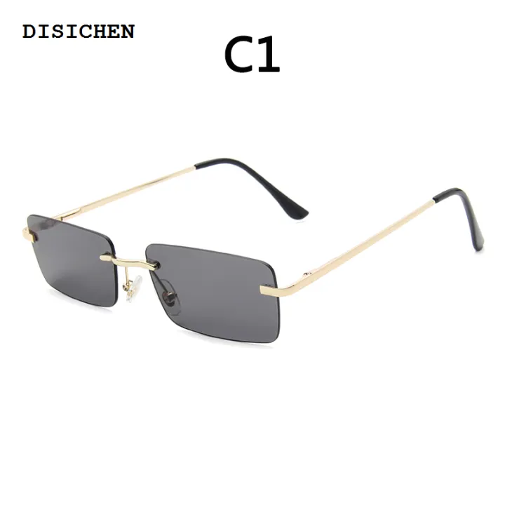 DISICHEN%20Affordable%20BOYSEEN%20Rimless%20Glasses%20Man%20Stylish%20Sunglasses%20Woman%20Pink%20Blue%20Eyewear%20UV400%20Gradient%20Color%20Sunglasses%20-%20Image%207