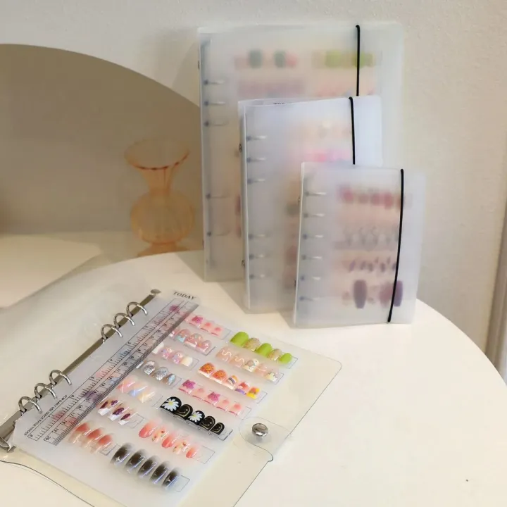 New%20Transparent%20Nail%20Art%20Piece%20Storage%20Book%20Large%20Capacity%20Multiple%20Size%20Storage%20Booklet%20Portable%20PVC%20Nails%20Sample%20Display%20Tool%20-%20Image%207