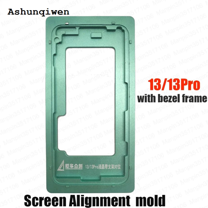 Ashunqiwen%20phone%20repair%20tools%20LCD%20Screen%20Alignment%20Laminating%20Mold%20Rubber%20Pad%20With%20Bezel%20Frame%20Space%20For%20iPhone%2014%20Pro%20Max%2013%20Plus%2012%20Mini%20Display%20Repair%20ToolScrew%20Nut%20Drivers%20-%20Image%208