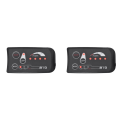 NAMUNY 2X 6PIN S810 E-Bike Meter LED Display IP65 36V UART for Electric Bike Electric Bicycle Meter(36V). 