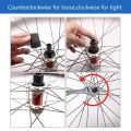 Durable Black Bicycle Hub Tool Metal Accessories Hub Lock Ring Tool Nut Removal Tool for DT Swiss 240S/240/340/350/440/540 Repairing Tool. 