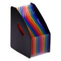 12 Pocket Accordion A4 File Manager Rainbow. 