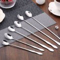 Bizzy 1pc creative stainless steel long handle coffee spoon stirring ice spoon Dounp. 