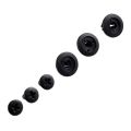 Set of 20 Pcs 7mm Hole Plastic Push Screw Rivet Fairing Panel Fixings Clips + 100 Pcs Car Fender Push In Type Plastic Rivets Fastener Black 15 X 13 X 6mm. 