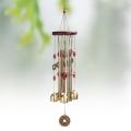 Wind Chimes Outdoor Garden Yard Bells Hanging Charm Decor Windchime Ornament Tube number: 4. 