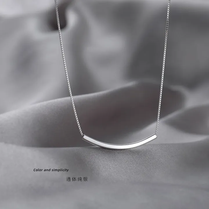 【New arrival】Elbow Smiling Smiling Face Necklace Women's Cool Trendy ...