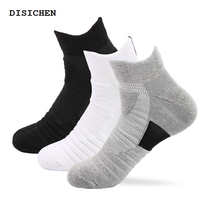 DISICHEN%20High%20Quality%20Brothock%20Men%20sports%20socks%20cotton%20non-slip%20running%20outdoor%20towel%20bottom%20boat%20crew%20sock%20slippers%20short%20tube%20elite%20basketball%20socks%20-%20Image%203