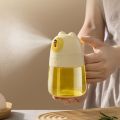 Convenient 300ML Press Type Glass Sealed Automatic Oil Spray Bottle Food Grade Glass Bottle Cooking Oil Bottle Household. 