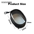DISICHEN Profesional Anrushide Data Cable Charger Charging Storage Transparent Cable Wrap Portable New On-the-go Outdoor Headphone Organizer Cell Phone Organizer B. 