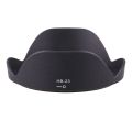HB-23 Lens Hood For NIKKOR 16-35mm f/4G, DX 10-24mm f/3.5-4.5G, 18-35mm f/3.5-4.5D, 17-35mm f/2.8D, and DX 12-24mm f/4G Lenses. 
