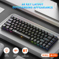 JEQANG Mechanical Keyboard 68 Key JK-915 (Bluetooth, Wireless & Wired) – Blue Switch. 