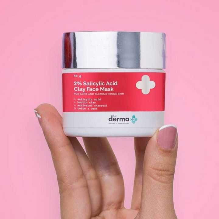 The Derma Co 2% Salicylic Acid Clay Mask 50G