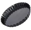 Flan Tin Tart Pie Pan Fluted Cake Baking Tray Non Stick With Detachable Base 6 Inches Mold. 
