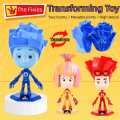 Children Gifts Noliks The Fixies Cartoon Doll Fire God Brother Transforming Toys Anime Figure Multi-Jointed Shapeshift Cute Action Figure. 