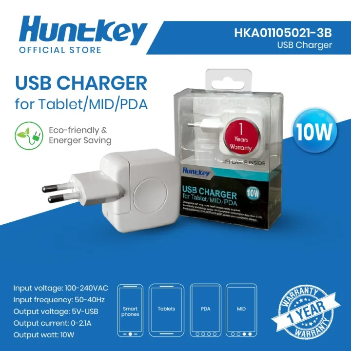 Huntkey%20USB%20Charger%2010W%20-%20HKA01105021-3B%20-%20Image%202