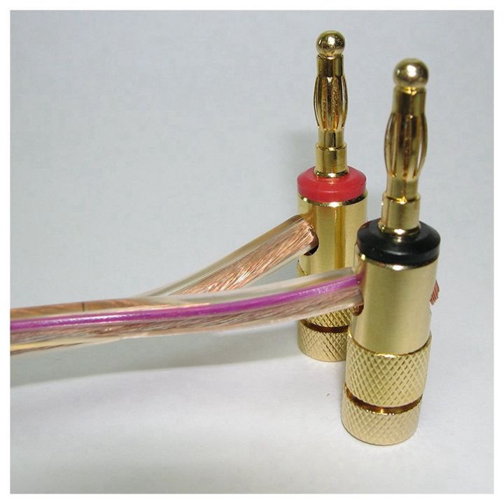 Kqueebee%206%20Pcs%20Accessories:%204%20Pcs%20Gold%20Plated%20Banana%20Plugs%204Mm%20LL68-4BP1%20&%202%20Pcs%20Car%20Stereo%20Screw%20Cup%20Connectors%20Subwoofer%20Plugs%202-Way%20Speaker%20Box%20Terminal%20Binding%20Post%20-%20Image%206