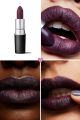 MAC Smoked Purple Matte Lipstick 3 gm - Manufactured In Thailand. 