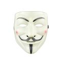 Plastic Anonymous Guy Cosplay Mask Hacker White Mask. 