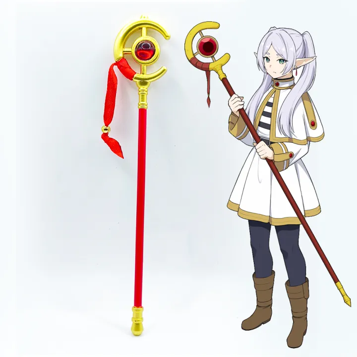 Sousou%20No%20Frieren%20-%20Beyond%20Journey's%20End%20Anime%20Frieren's%20Metal%20Staff%20With%20Stand%20Collectible%20Item%20And%20For%20Gift%20-%20Image%202