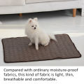 supplies [Ready Stock] 6 Sizes Summer Foldable Pet Sleeping Cooling Pad Ice Silk Dog Cat Cool Mat. 