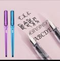 Calligraphy Metallic Pen Set of 2. 
