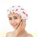 Shower Cap  - Premium Quality Reusable Printed Shower Cap With Elastic Band For Home. 