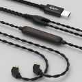 CVJ-V6 TYPEC Earphone Cable HD DAC Lossless High Fidelity Upgrade Headset Earburds 0.75MM 0.78MM 2 Pin With Mic For TRN CCA CSK. 