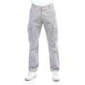 Off White Color Cotton Side Pocket Design Cargo Pant For Men. 