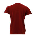 Maroon Cotton Round Neck Kathmandu Nepal Printed T-Shirt For Men. 