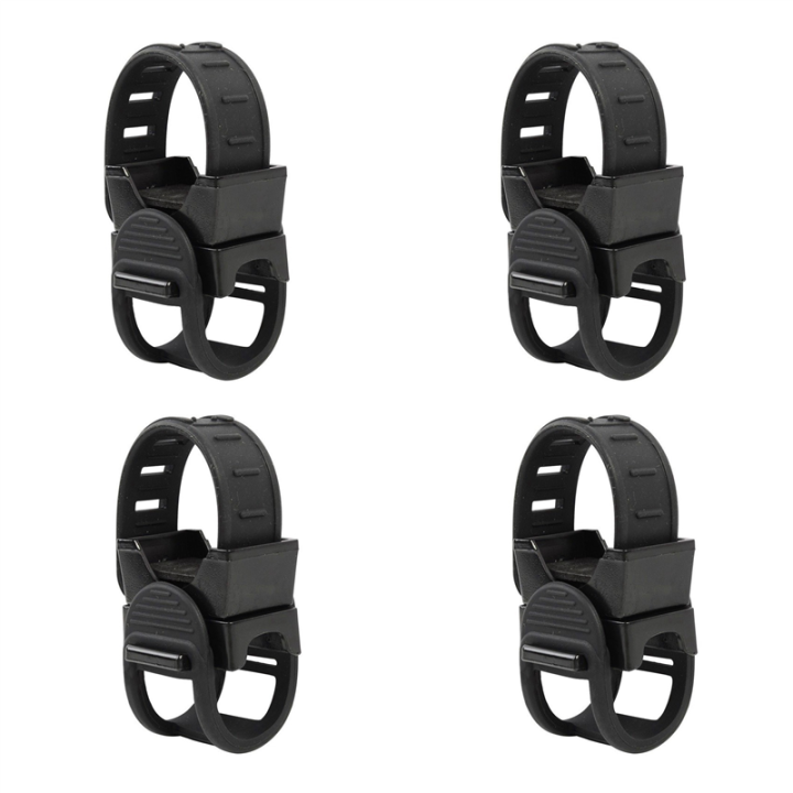 4X 360 Degree Rotation Bicycle Cycling Flashlight Mount Holder Front Light Torch Bracket