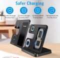 HOCO CQ2 3 In 1 Wireless Charger Stand 15W For Samsung Phones. 